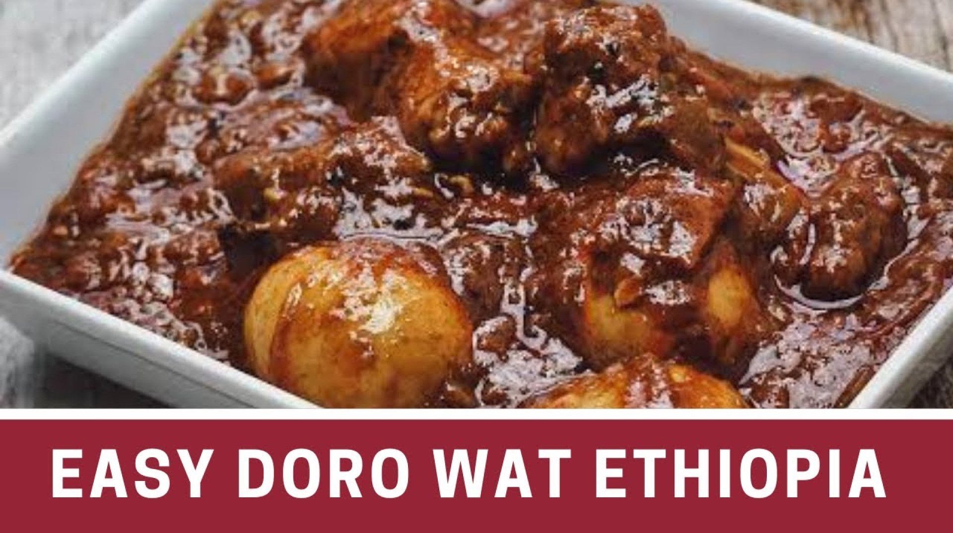 EASIEST DORO WAT ETHIOPIAN FOOD RECIPE EASIEST DORO WAT ETHIOPIAN FOOD RECIPE