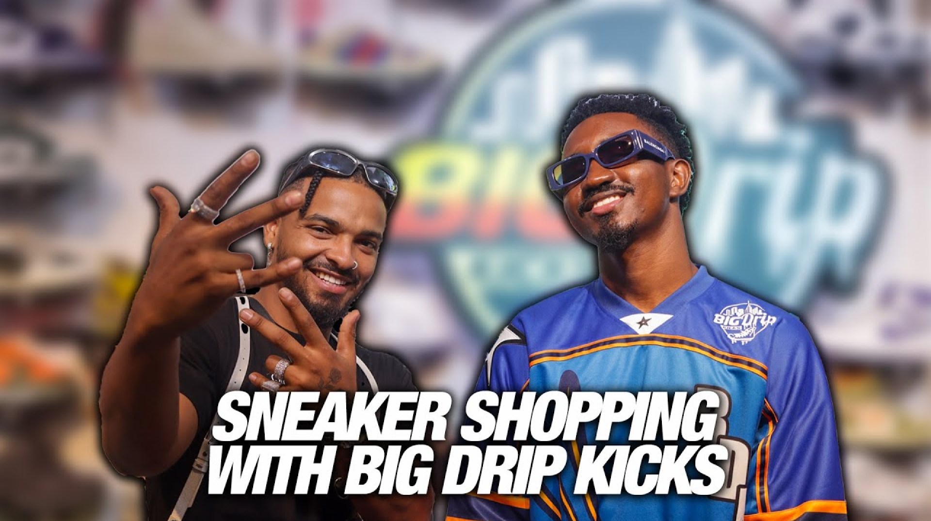 King Dee goes sneakers shopping with Big Drip Kicks King Dee goes sneakers shopping with Big Drip Kicks