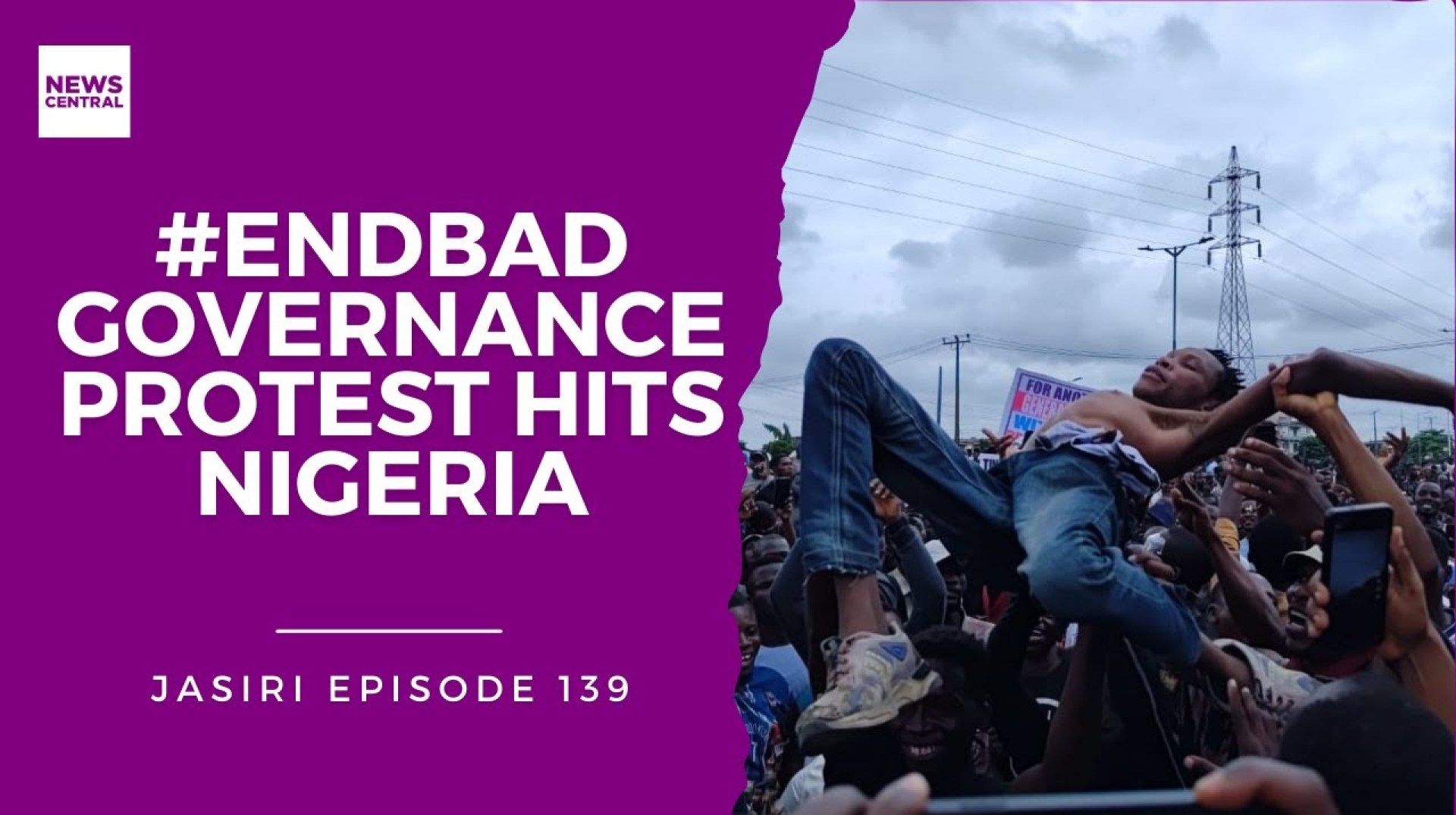 #EndBadGovernanceProtest Shake Nigeria and Africa – Youth Demand Accountability #EndBadGovernanceProtest Shake Nigeria and Africa – Youth Demand Accountability