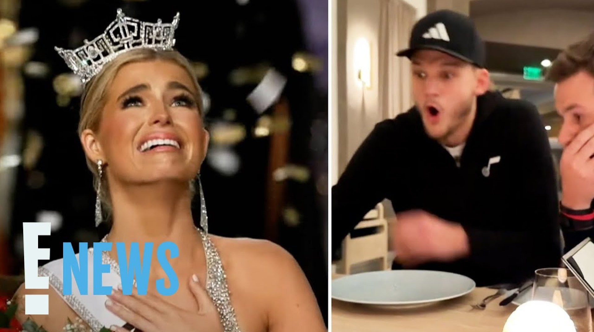 Miss America 2025 Is Crowned and Her NBA Player Boyfriend's REACTION to Her Win is Priceless | E! Miss America 2025 Is Crowned and Her NBA Player Boyfriend's REACTION to Her Win is Priceless | E!