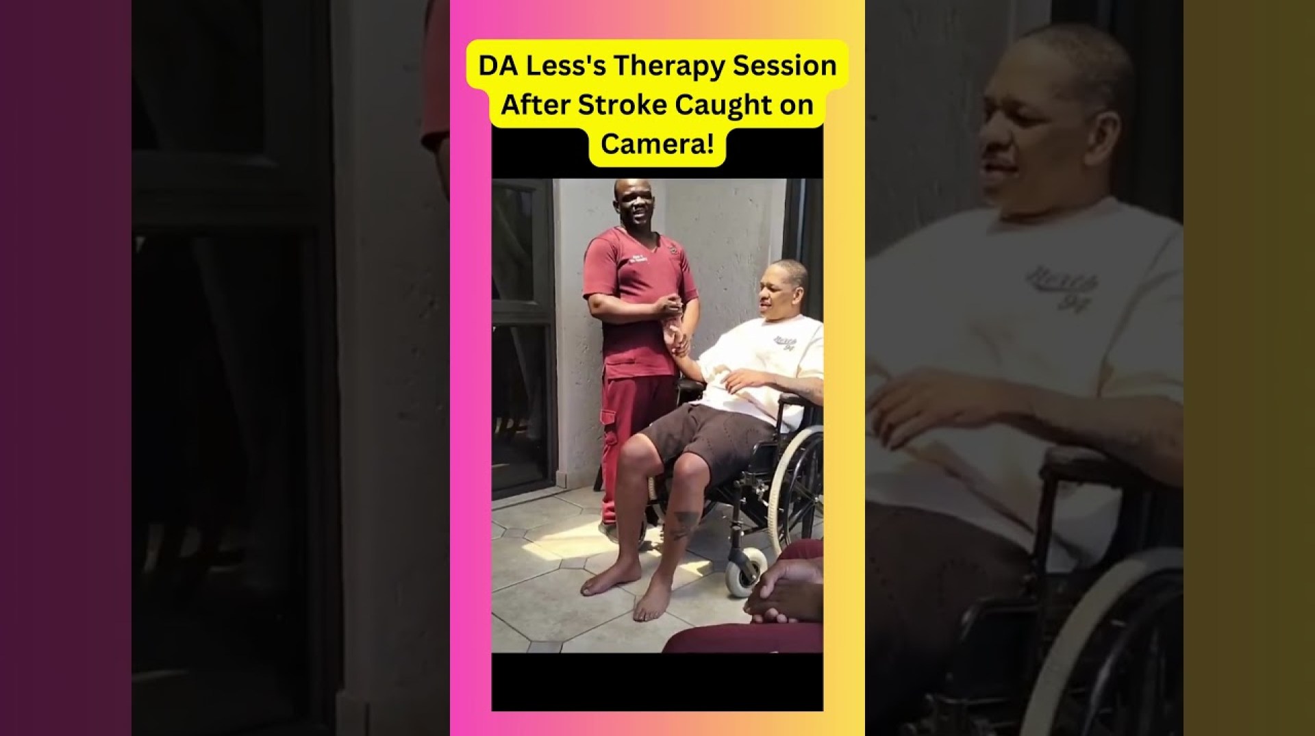 DA Less's Raw and Real Therapy Session After Stroke! DA Less's Raw and Real Therapy Session After Stroke!
