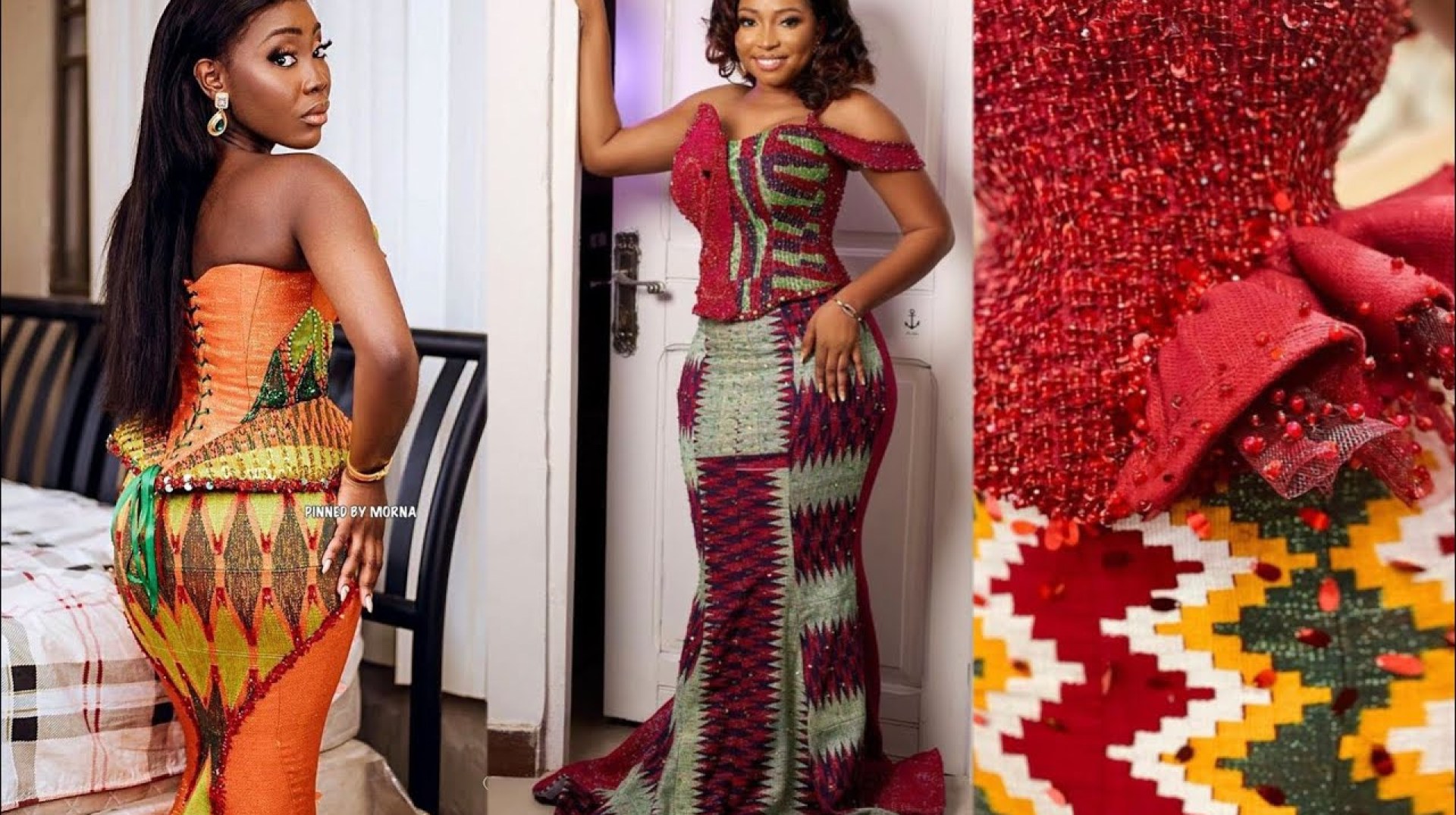Ghana Kente styles for 2023;bridal dress; wedding guest. #africanfashion #ghanafashion #kentestyles Ghana Kente styles for 2023;bridal dress; wedding guest. #africanfashion #ghanafashion #kentestyles