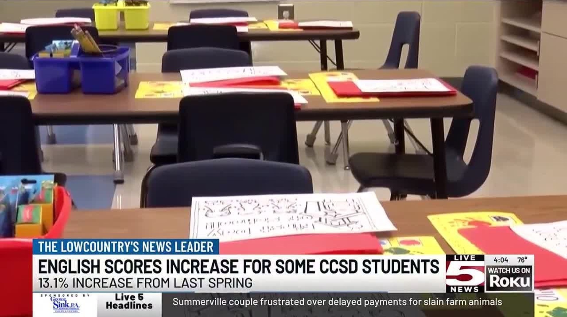 VIDEO: English scores improve for African American, Hispanic students in Charleston Co. VIDEO: English scores improve for African American, Hispanic students in Charleston Co.
