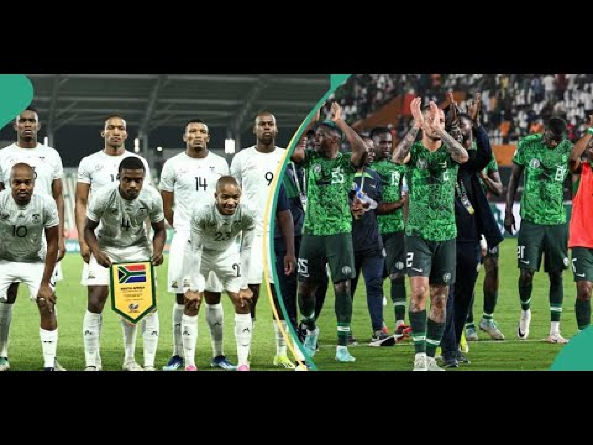 Bafana Bafana vs Nigeria AFCON semi final highlights Bafana Bafana vs Nigeria AFCON semi final highlights