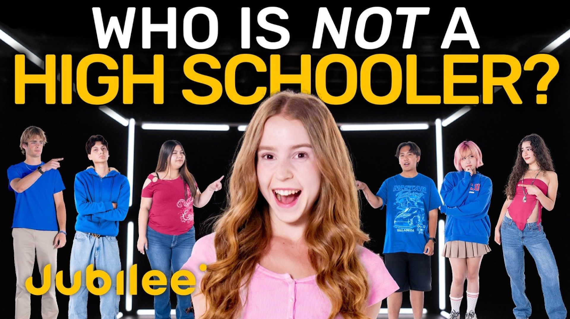6 High Schoolers vs 1 Secret Adult | Odd One Out (ft. Anna McNulty) 6 High Schoolers vs 1 Secret Adult | Odd One Out (ft. Anna McNulty)