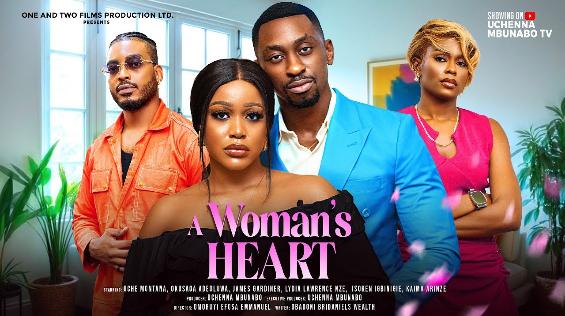 A WOMAN'S HEART – UCHE MONTANA, OKUSAGA ADEOLUWA, JAMES GARDINER, latest 2024 nigerian movie A WOMAN'S HEART – UCHE MONTANA, OKUSAGA ADEOLUWA, JAMES GARDINER, latest 2024 nigerian movie