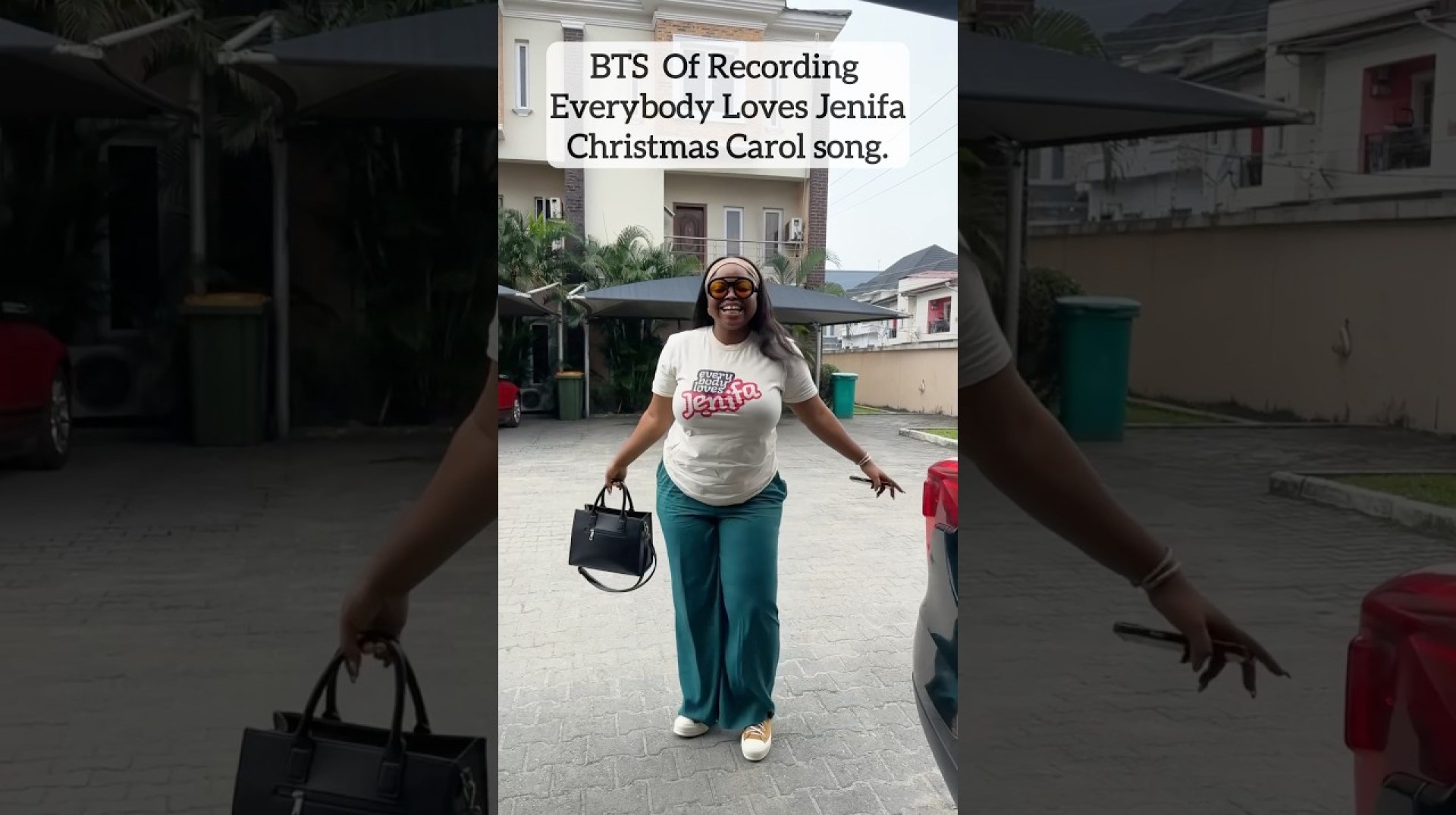Behind the scenes #everybodylovesjenifa #christmascarol #julianaolayode Behind the scenes #everybodylovesjenifa #christmascarol #julianaolayode