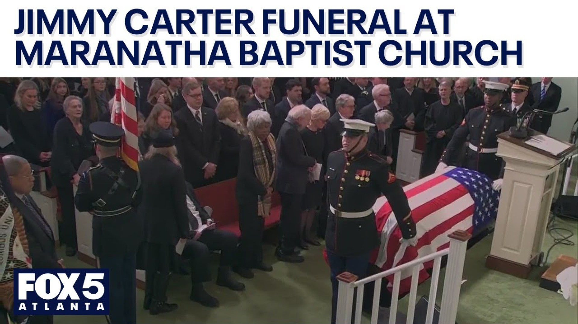 Jimmy Carter Funeral – Maranatha Baptist Church service Plains, Georgia | FOX 5 News Jimmy Carter Funeral – Maranatha Baptist Church service Plains, Georgia | FOX 5 News