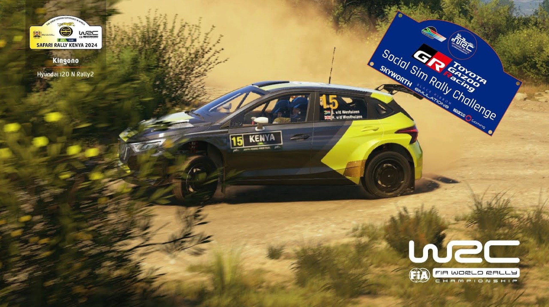 EA SPORTS™ WRC 24 – Official eNRC – Safari Rally Kenya EA SPORTS™ WRC 24 – Official eNRC – Safari Rally Kenya