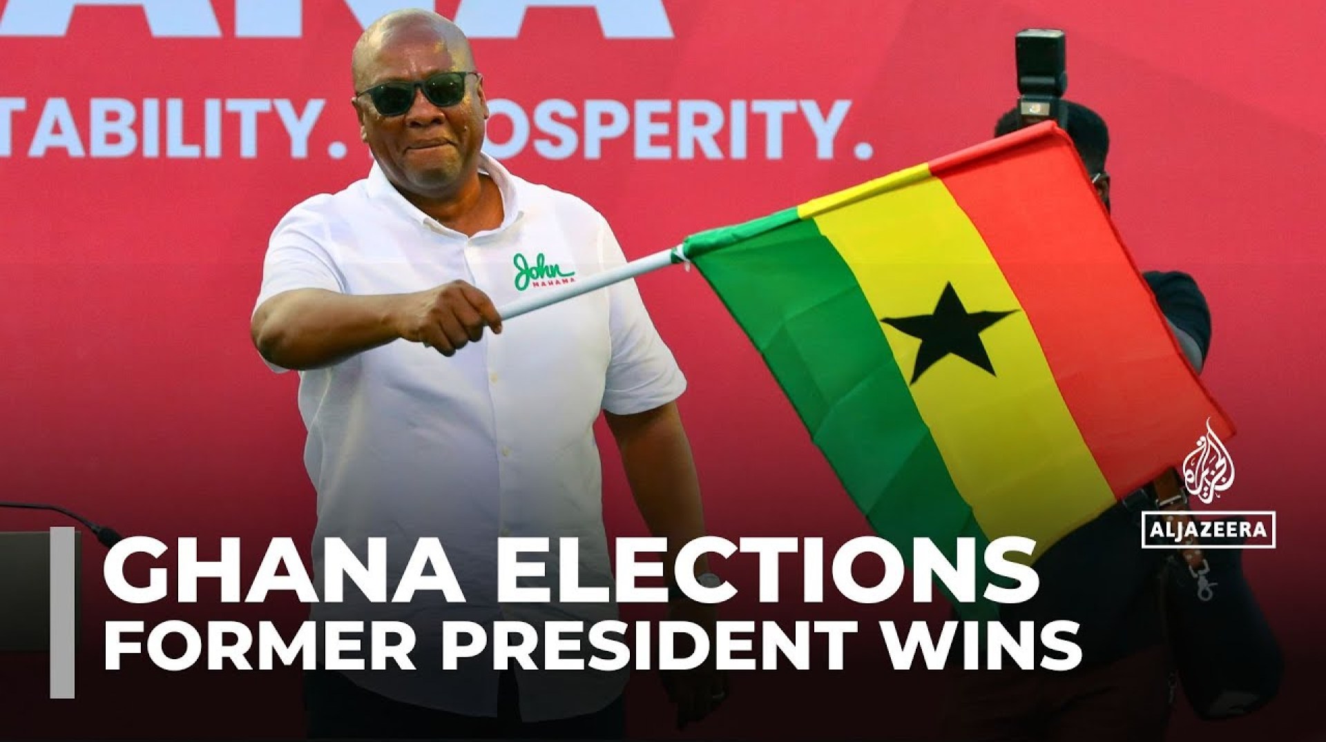 Ghana’s former President John Mahama wins election Ghana’s former President John Mahama wins election