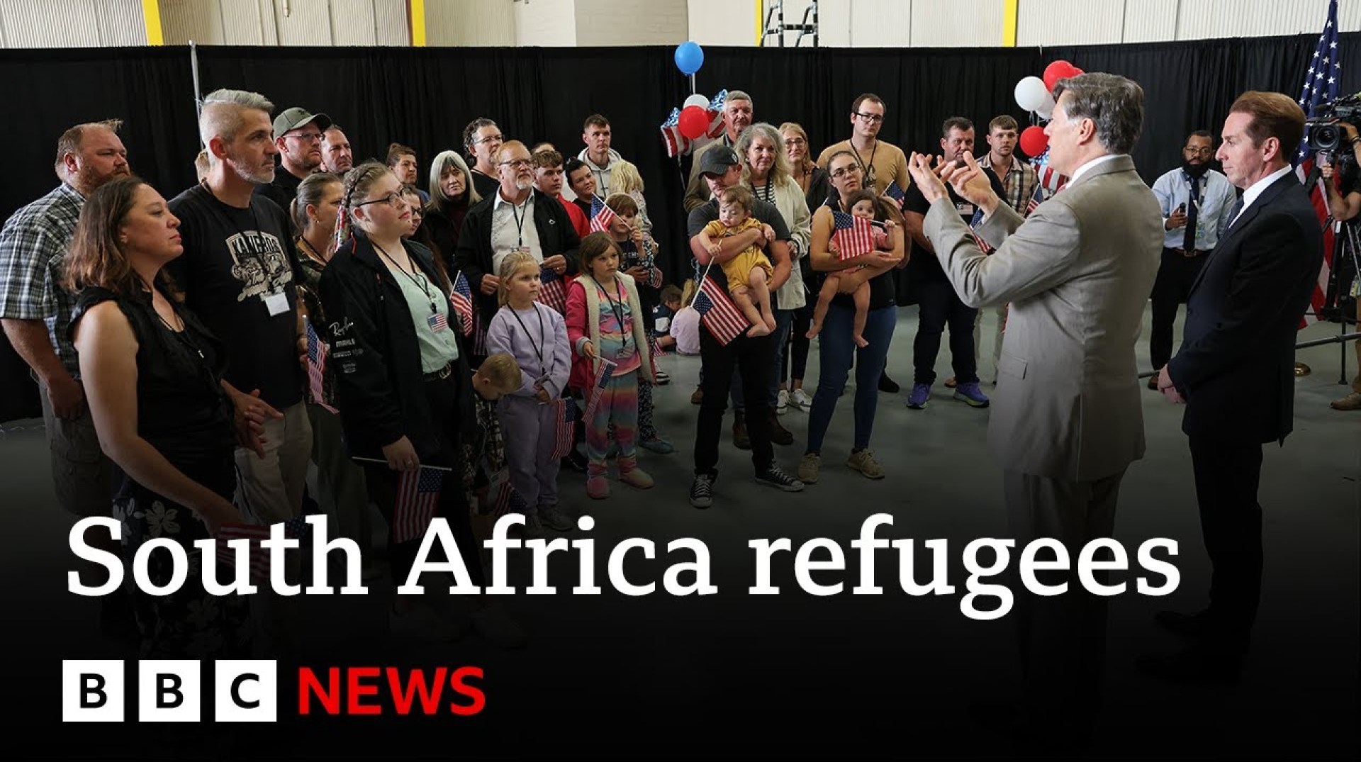 South African refugee says ‘I didn’t come to US for fun’ | BBC News South African refugee says ‘I didn’t come to US for fun’ | BBC News