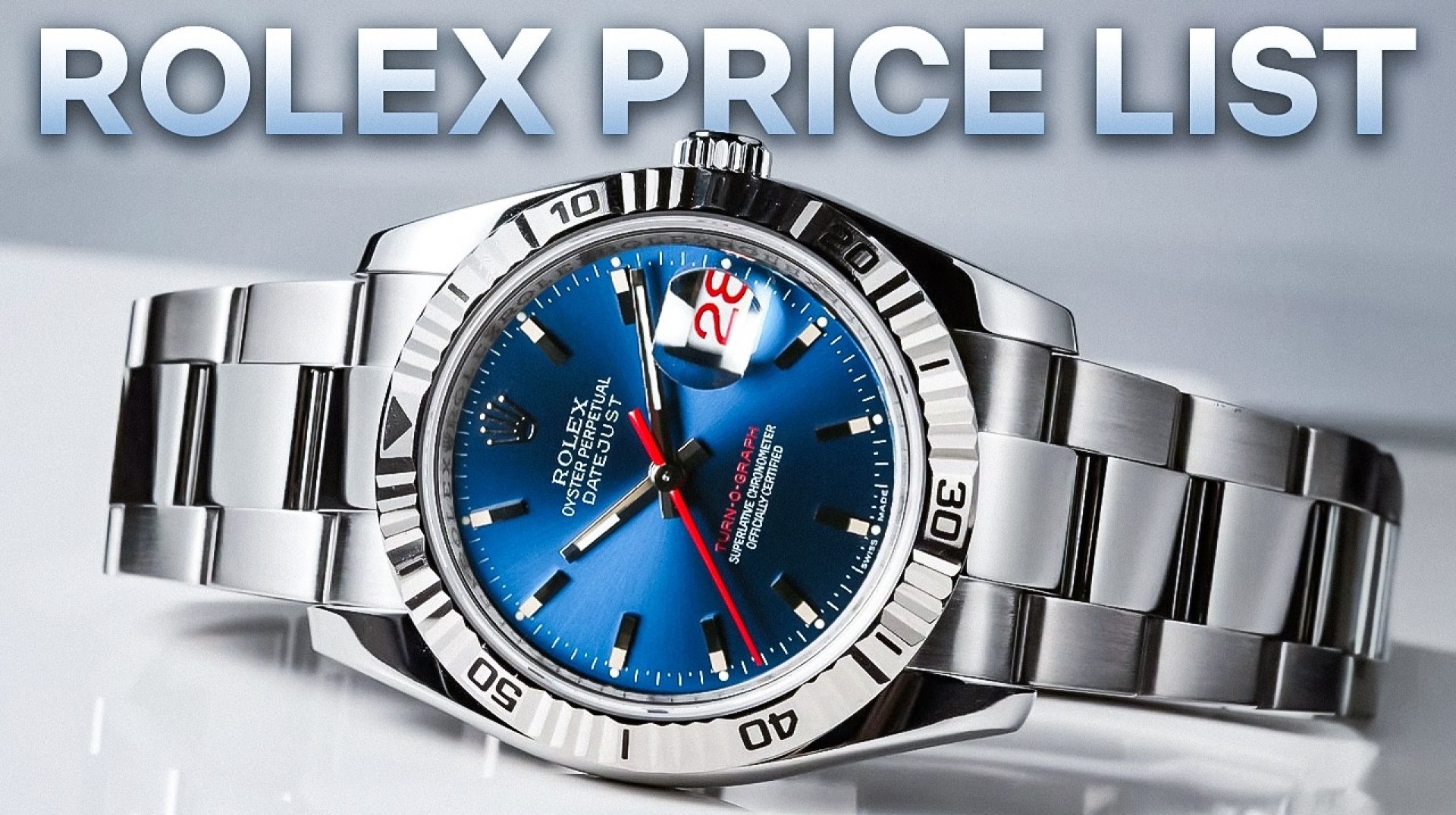 Top 24 Rolex Watches Price List (2024) Top 24 Rolex Watches Price List (2024)