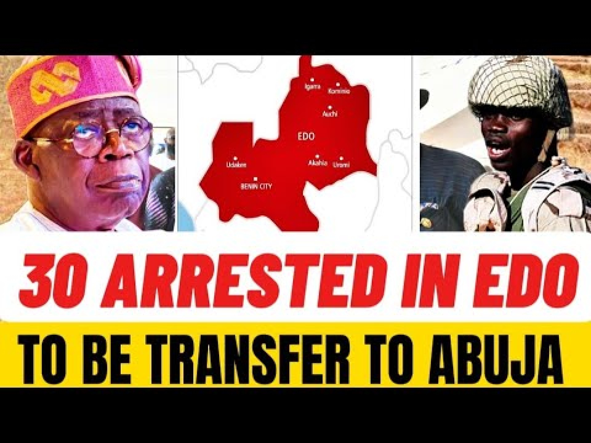 Breaking News 30 Persons Arrested In Edo State, To Be Transfer To Abuja Over Edo Saga Breaking News 30 Persons Arrested In Edo State, To Be Transfer To Abuja Over Edo Saga