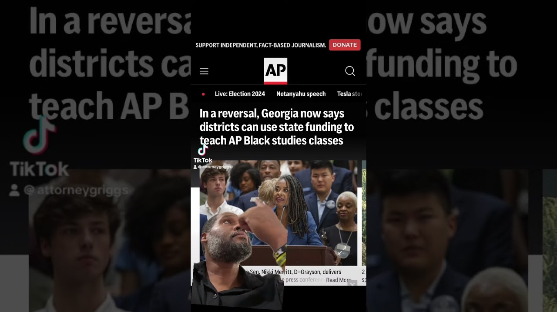 Georgia changes its mind on AP African American History #shorts #NAACP Georgia changes its mind on AP African American History #shorts #NAACP