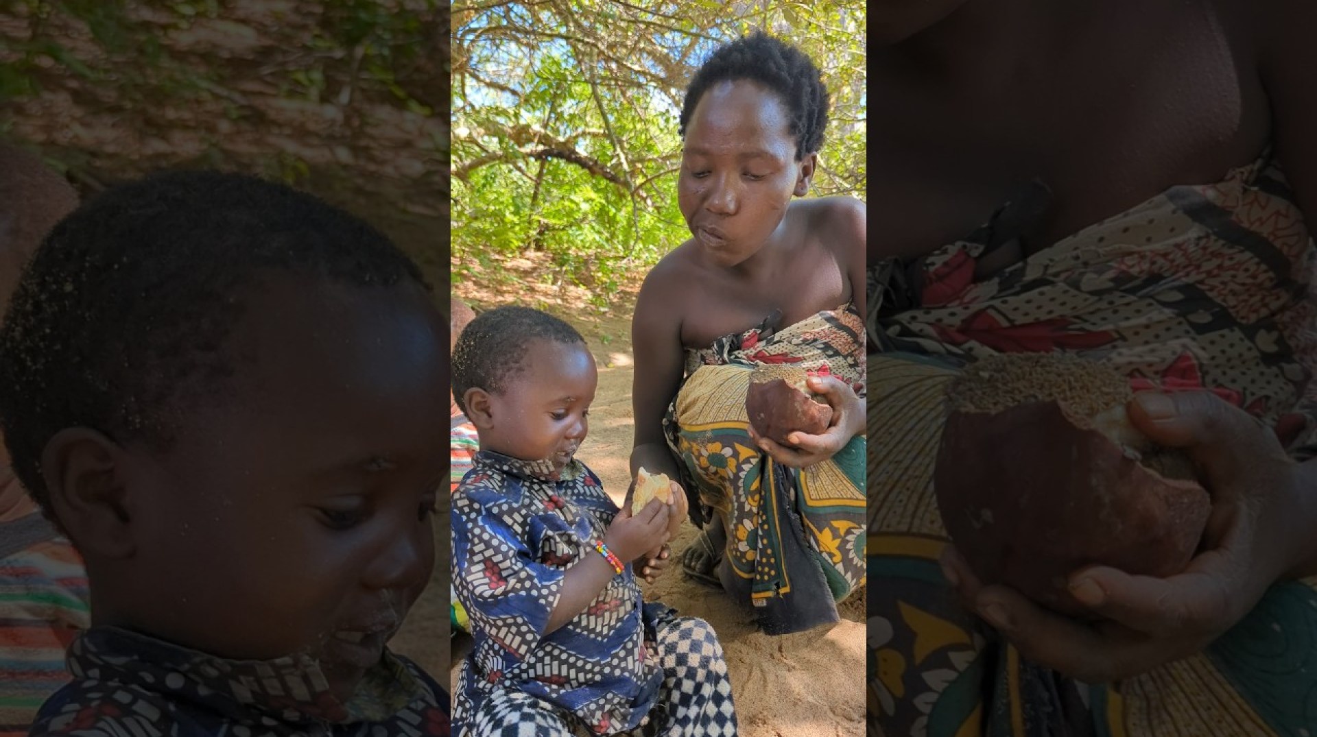 The love of wild life #hadzabetribe #africa The love of wild life #hadzabetribe #africa