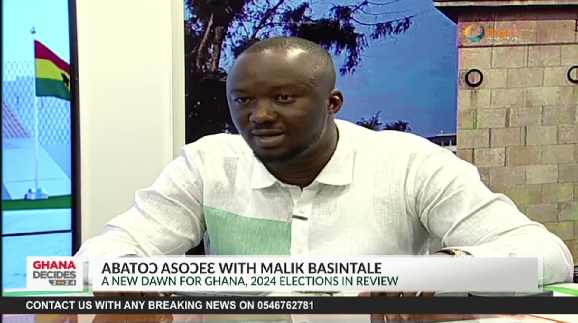 Malik Basintale says Ghanaians voted for a better Ghana. Malik Basintale says Ghanaians voted for a better Ghana.