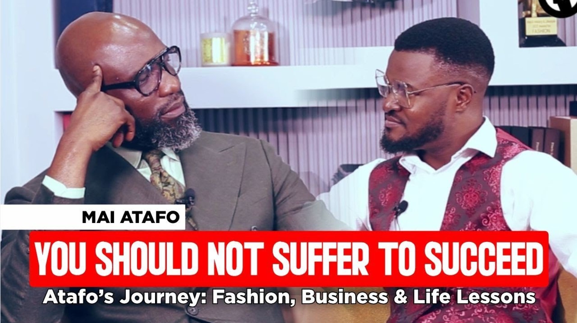 Breaking Barriers: Mai Atafo On Success, Fashion, Entrepreneurship, And Mindset | Selahmeditate Breaking Barriers: Mai Atafo On Success, Fashion, Entrepreneurship, And Mindset | Selahmeditate