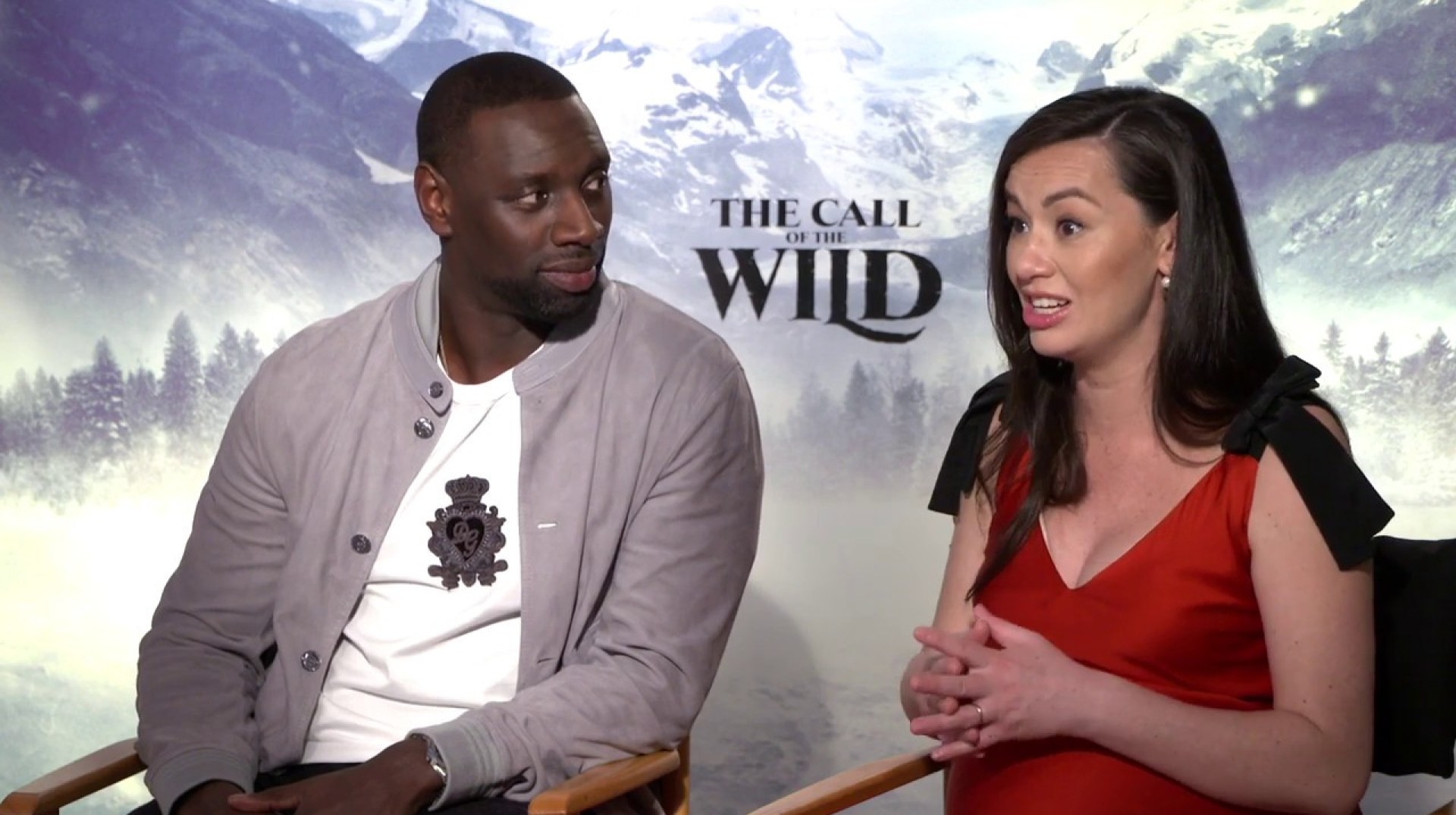 Omar Sy & Cara Gee detail “THE CALL OF THE WILD” Omar Sy & Cara Gee detail “THE CALL OF THE WILD”