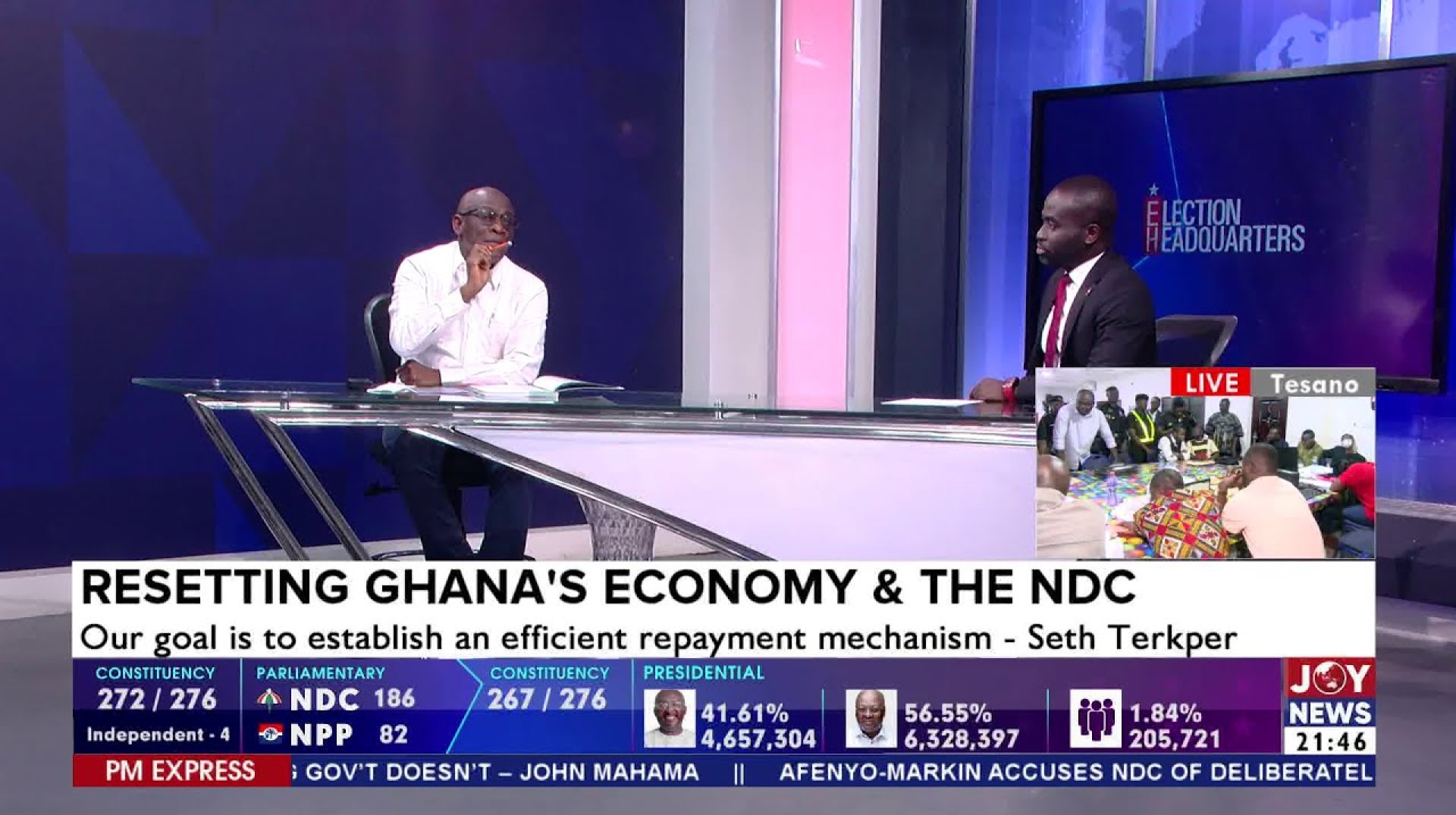 Resetting Ghana's Economy & the NDC | PM Express with George Wiafe (12-12-24) Resetting Ghana's Economy & the NDC | PM Express with George Wiafe (12-12-24)