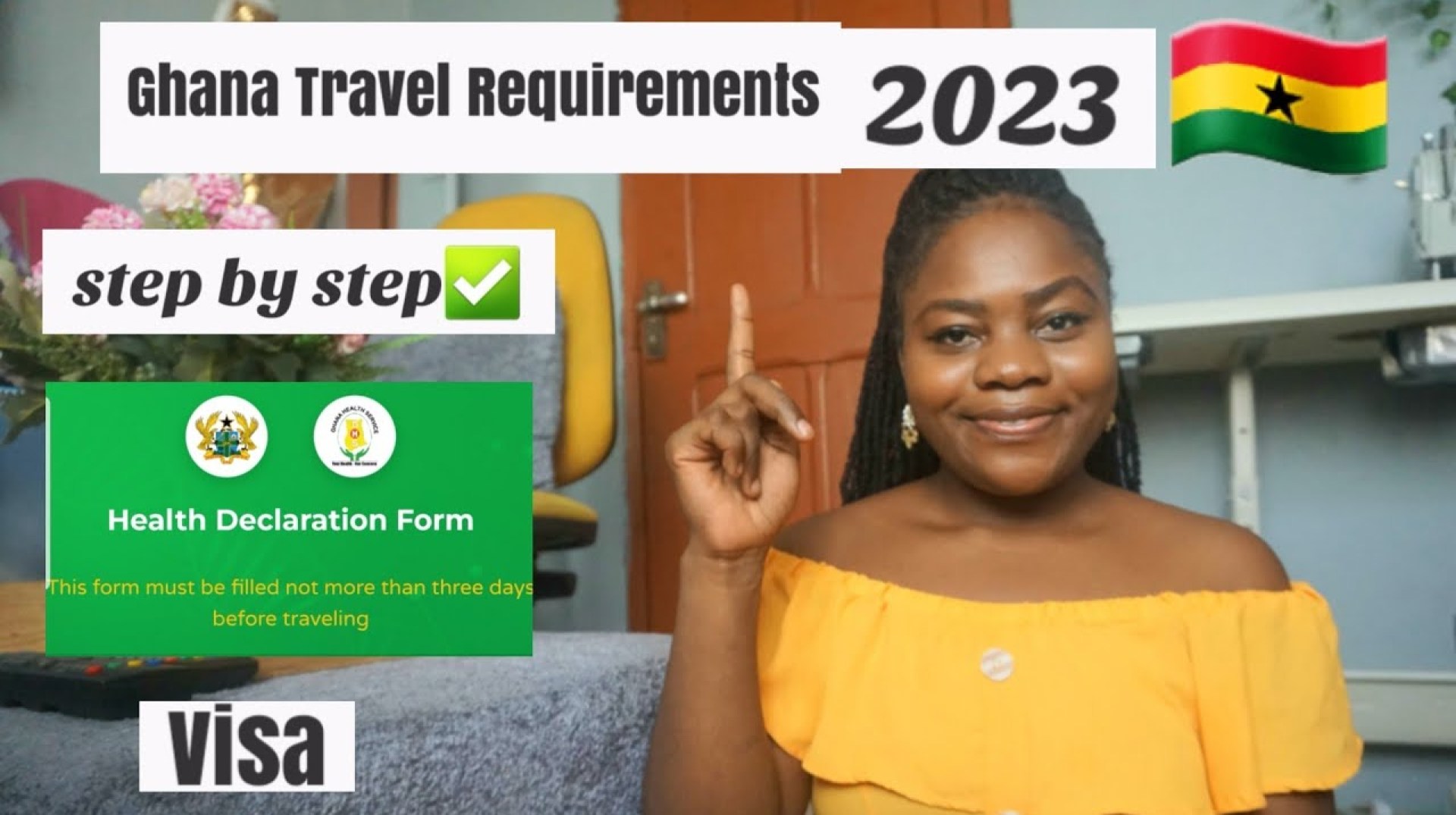 Ghana Travel Requirements 2023 | Visa, All the Documents you Need step by step|Marilyn Tengu Ghana Travel Requirements 2023 | Visa, All the Documents you Need step by step|Marilyn Tengu