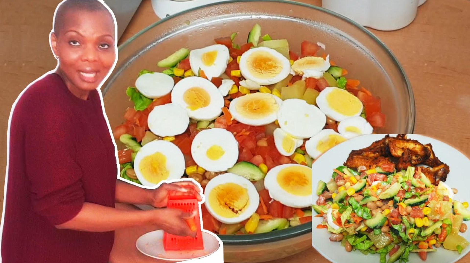 Light Dinner with Nigerian Salad: Tips and Tricks | Flo Chinyere Light Dinner with Nigerian Salad: Tips and Tricks | Flo Chinyere