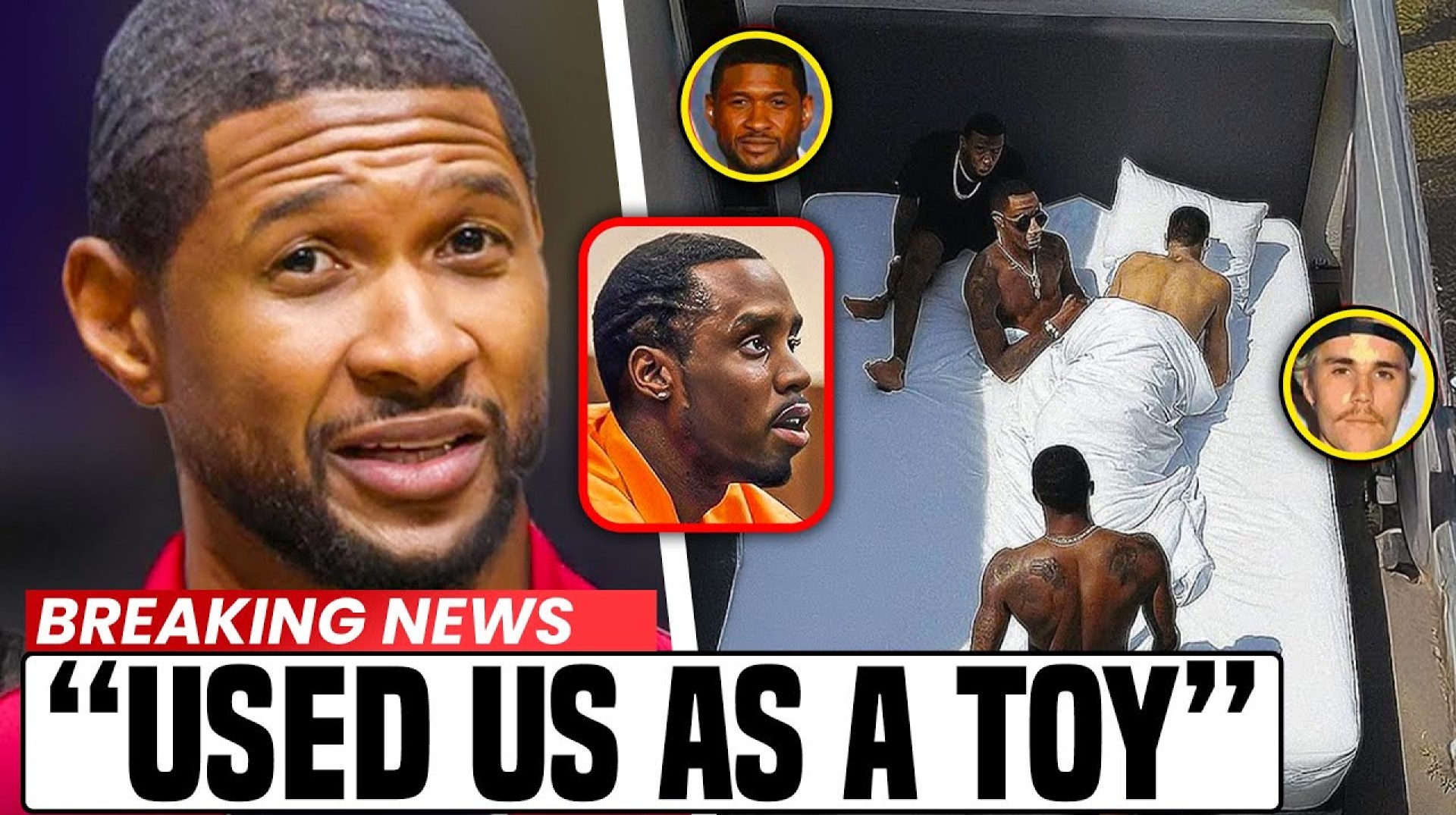 Usher Finally ADMITS & Shows Proof What Diddy Did To Him and Justin Bieber Usher Finally ADMITS & Shows Proof What Diddy Did To Him and Justin Bieber