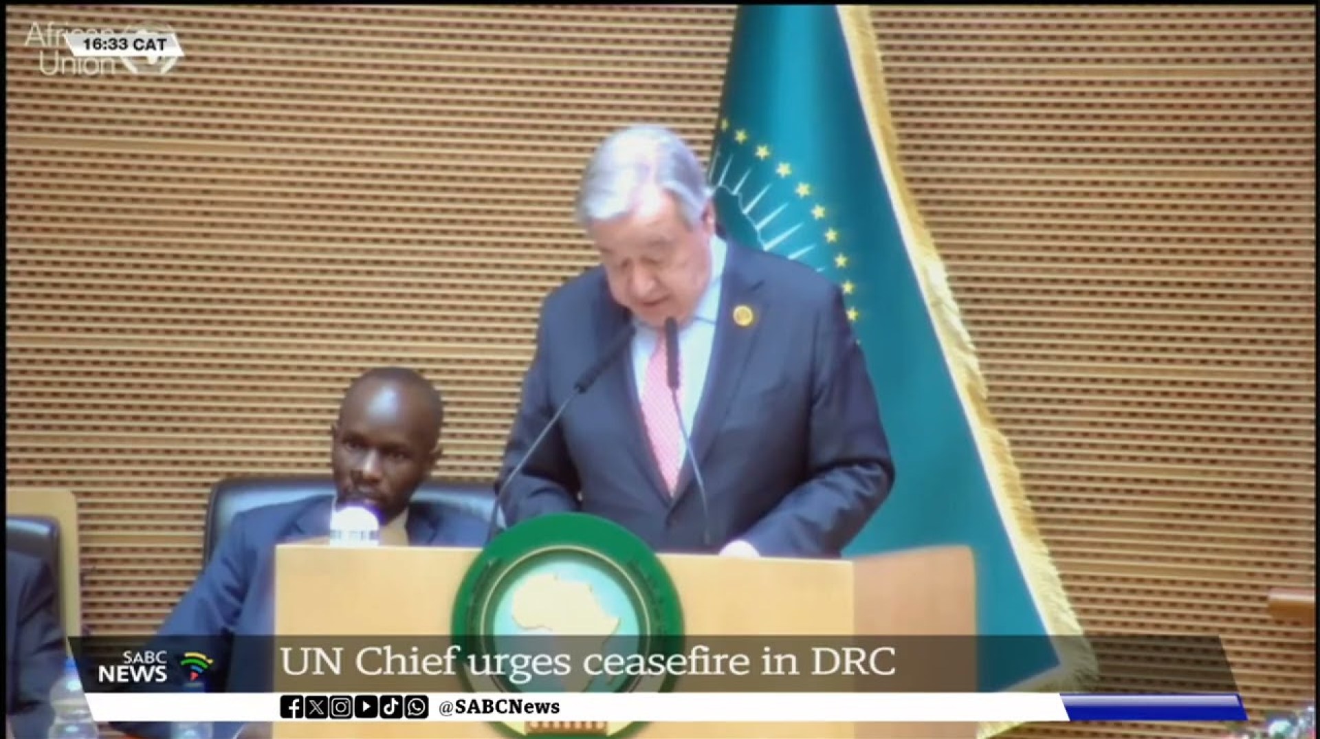AU | UN Chief calls for peace in DRC AU | UN Chief calls for peace in DRC