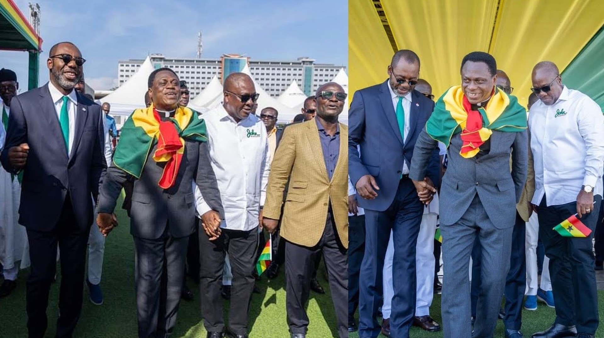 Dr Bawmia, John Mahama & NAPO With NPP & NDC Gurus Finally Make Peace ahead of Election 2024 Dr Bawmia, John Mahama & NAPO With NPP & NDC Gurus Finally Make Peace ahead of Election 2024
