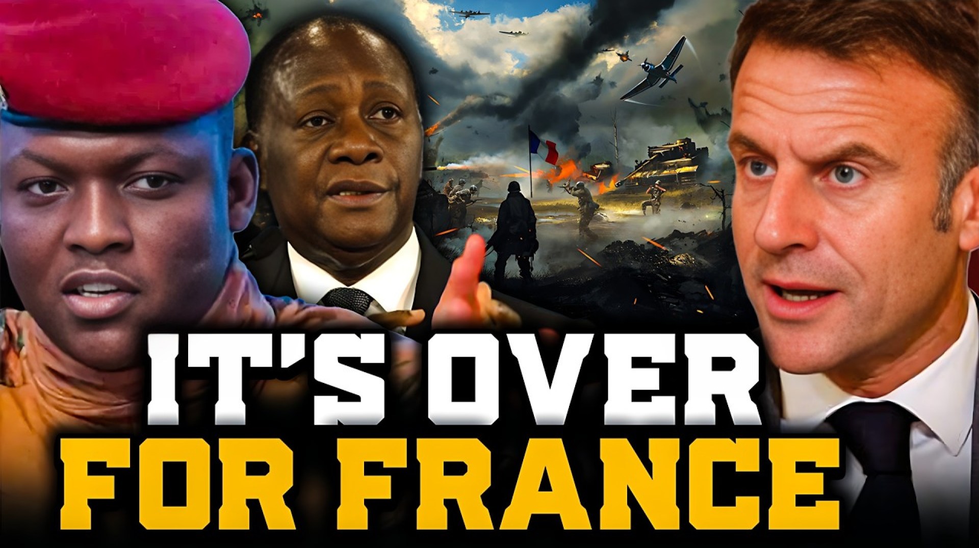It’s a Continental REVOLT! Macron's African Ally KICKS HIM OUT! It’s a Continental REVOLT! Macron's African Ally KICKS HIM OUT!