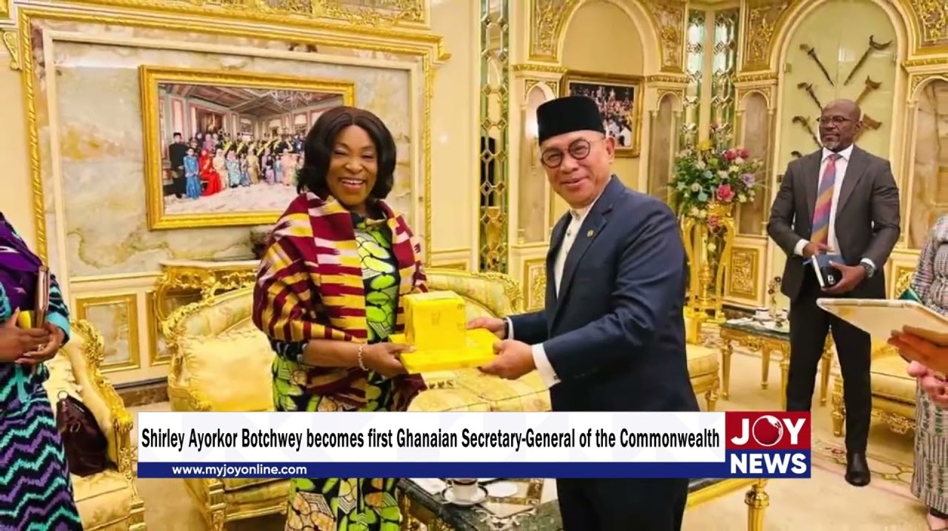 Shirley Ayorkor Botchwey becomes first Ghanaian Secretary-General of the Commonwealth. #JoyNews Shirley Ayorkor Botchwey becomes first Ghanaian Secretary-General of the Commonwealth. #JoyNews