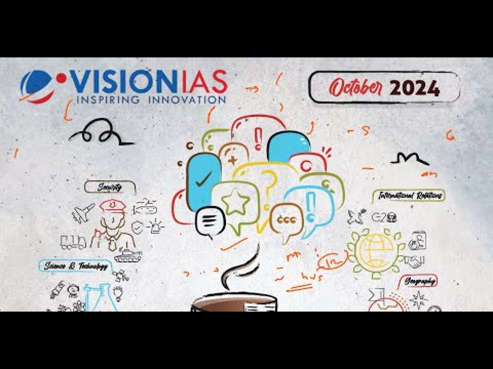 OCTOBER 2024 Current affairs | High Yielding Monthly CA | UPSC CSE 2025 #iasmarathon OCTOBER 2024 Current affairs | High Yielding Monthly CA | UPSC CSE 2025 #iasmarathon
