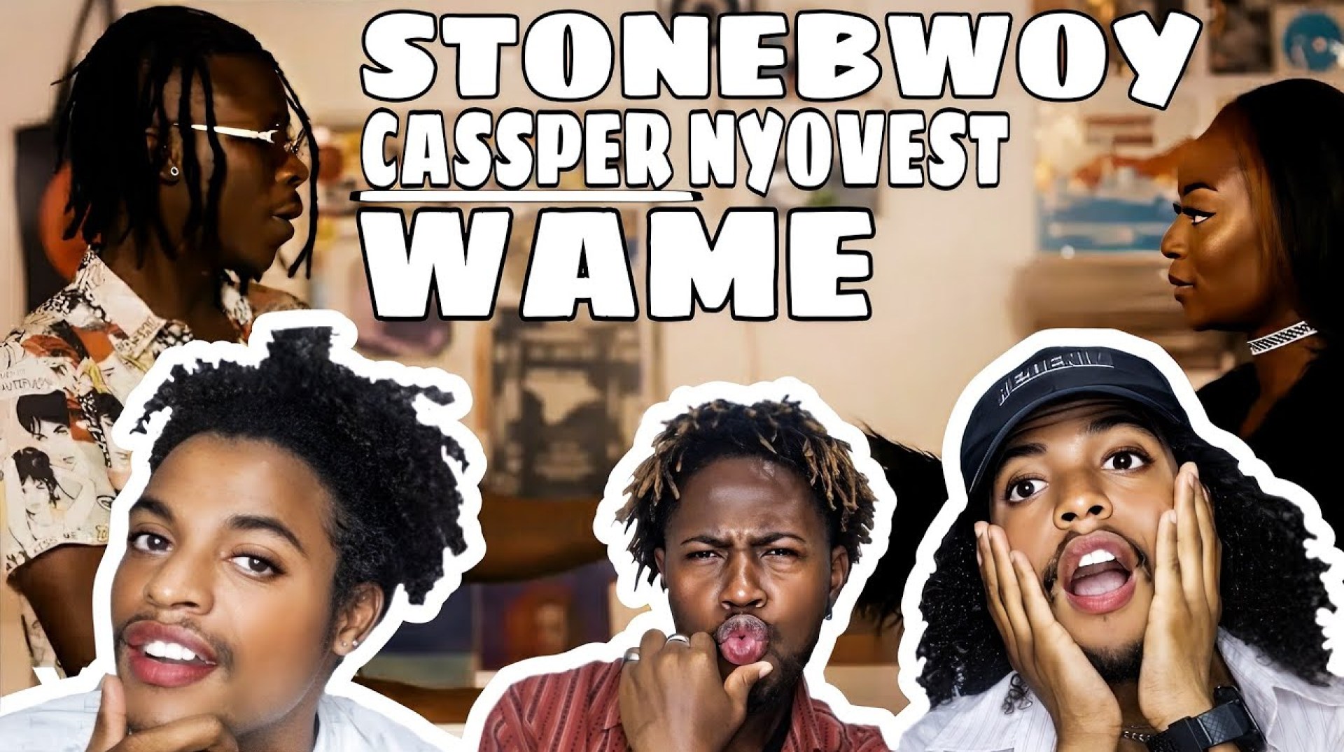 Stonebwoy – Wame (Official Video) ft. Cassper Nyovest Reaction Stonebwoy – Wame (Official Video) ft. Cassper Nyovest Reaction