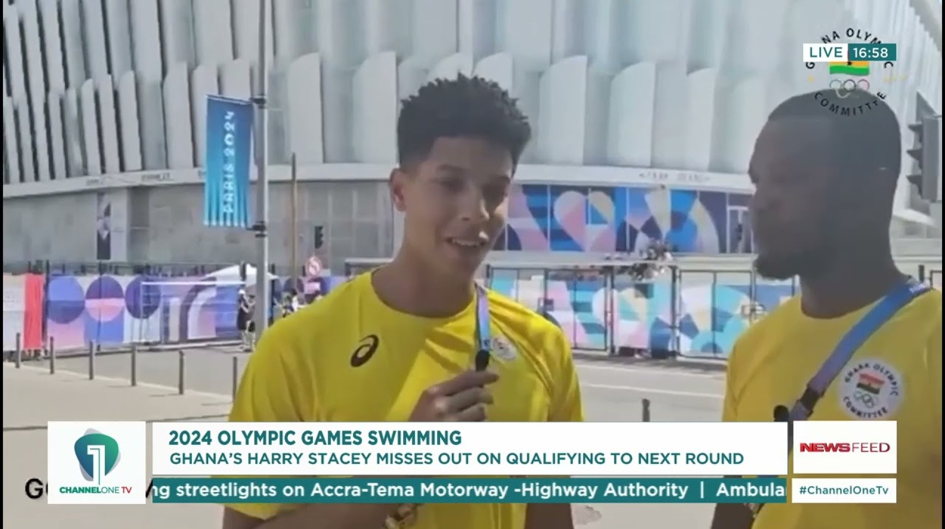 GHANA'S HOPE FADES! Harry Stacey Misses Out on Next Round in Olympic Swimming GHANA'S HOPE FADES! Harry Stacey Misses Out on Next Round in Olympic Swimming