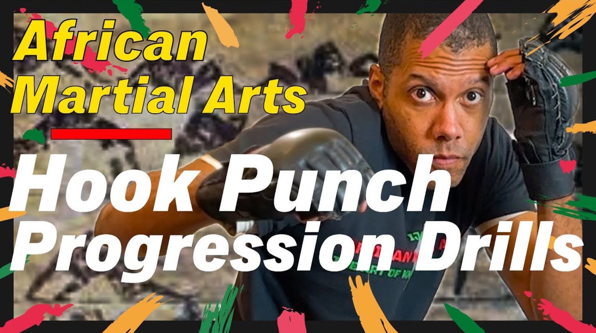 African Martial Arts: Hook Punch Training Drill | Progressive Exercise | Alkebulan Montu African Martial Arts: Hook Punch Training Drill | Progressive Exercise | Alkebulan Montu