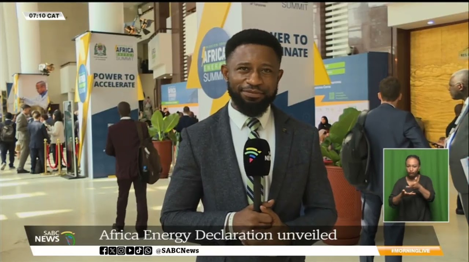 Africa leaders will ensure that 300 million people will have affordable electricity by 2030 Africa leaders will ensure that 300 million people will have affordable electricity by 2030