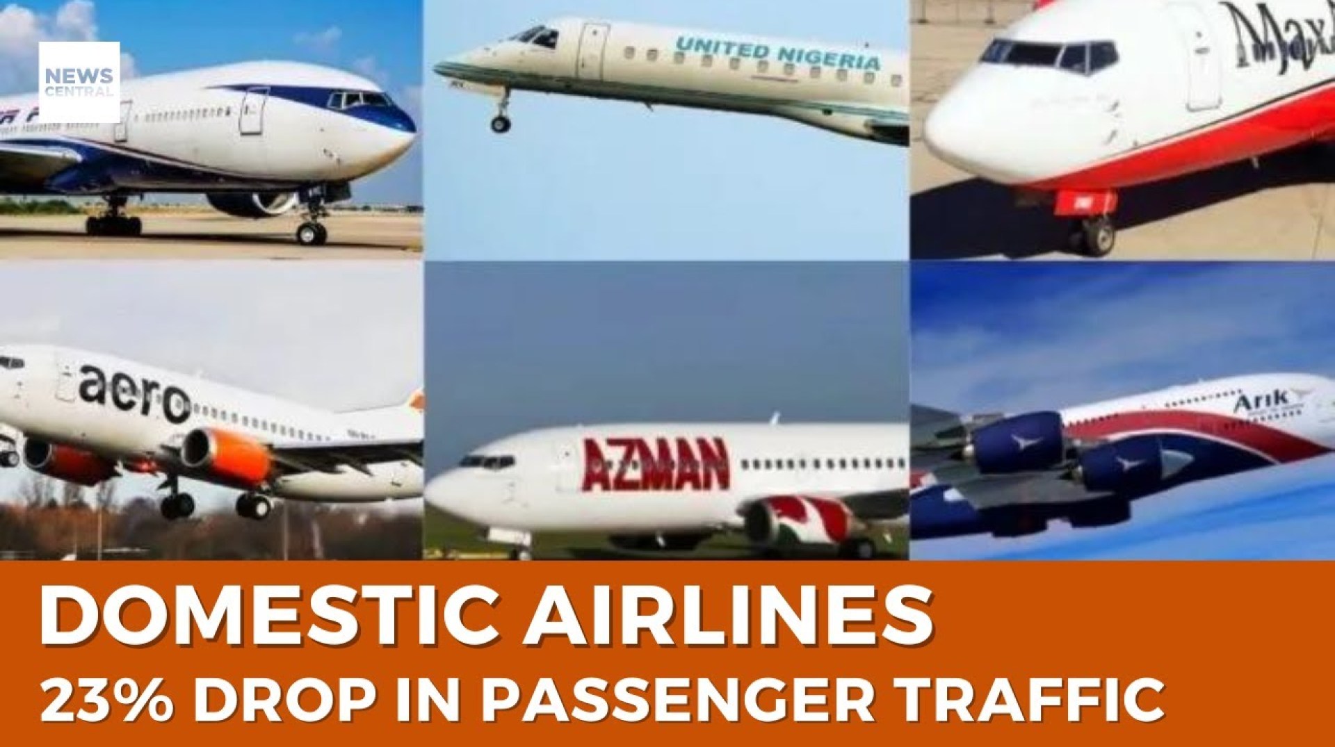 Economic Downturn Hits Nigerian Airlines: 23% Drop in Passenger Traffic Economic Downturn Hits Nigerian Airlines: 23% Drop in Passenger Traffic