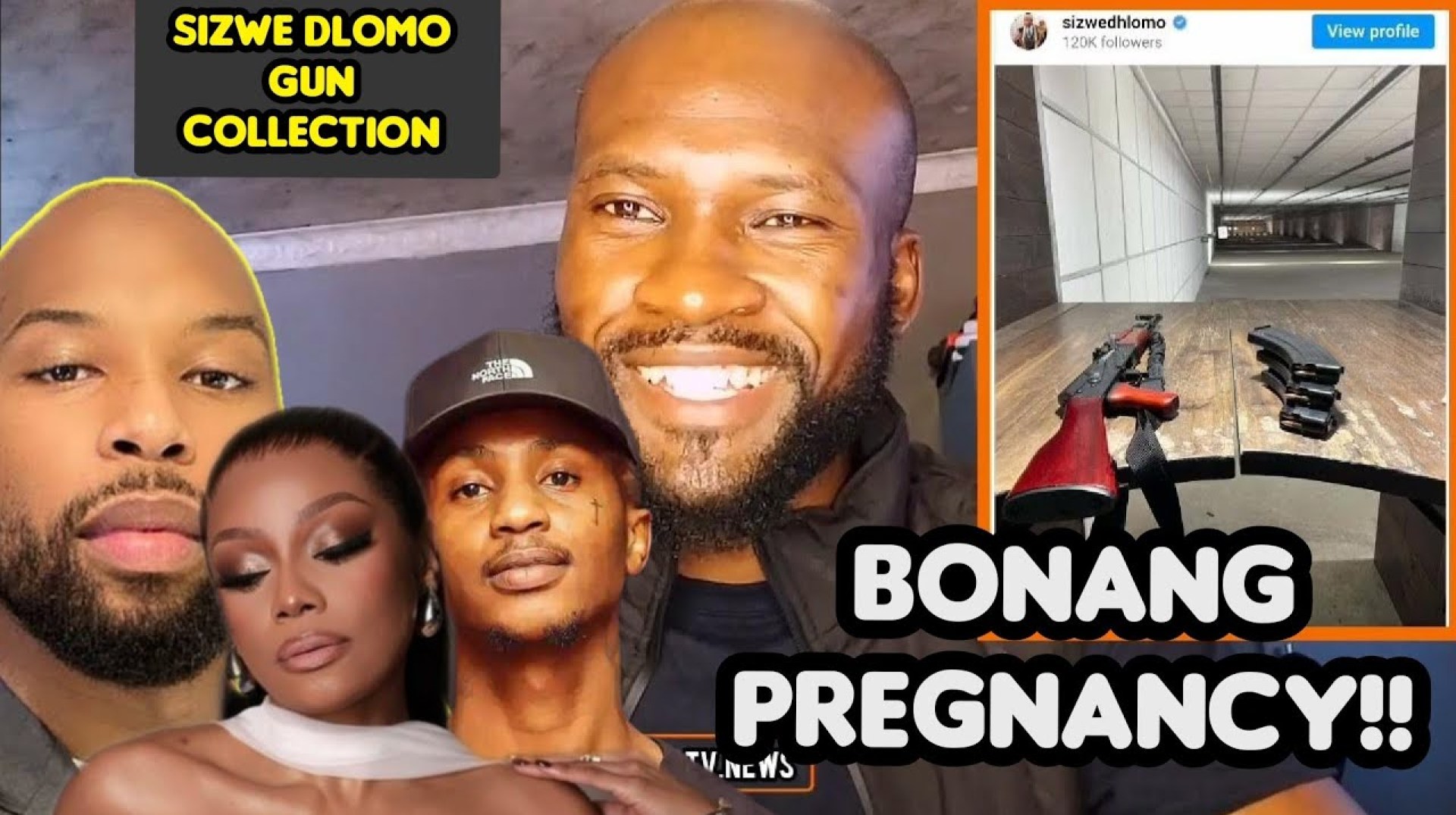 BONANG MATHEBA PREGNANCY, SIZWE DLOMO GUN COLLECTION & EMTEE DIY 3 ALBUM. LETS TALK!!! BONANG MATHEBA PREGNANCY, SIZWE DLOMO GUN COLLECTION & EMTEE DIY 3 ALBUM. LETS TALK!!!