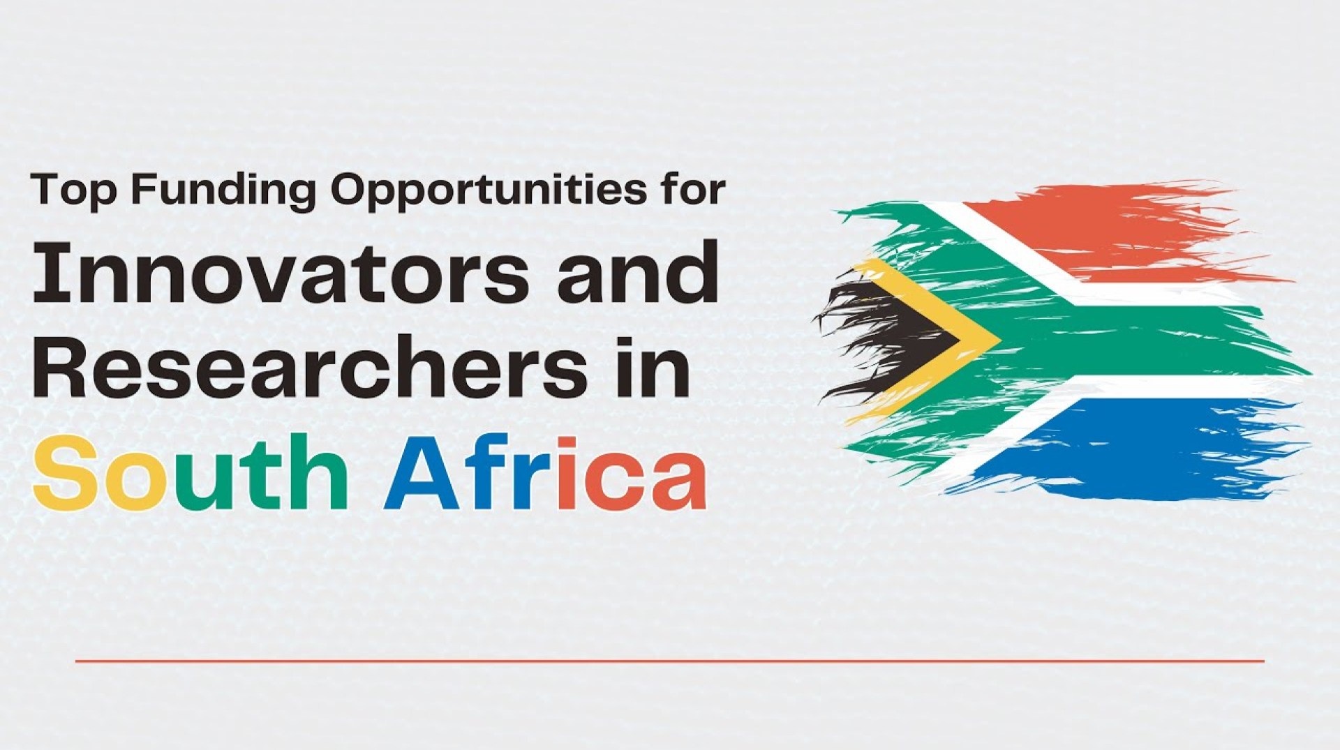 Grant for Innovators and Researchers in South Africa | September 2024 | Funding Opportunity Grant for Innovators and Researchers in South Africa | September 2024 | Funding Opportunity