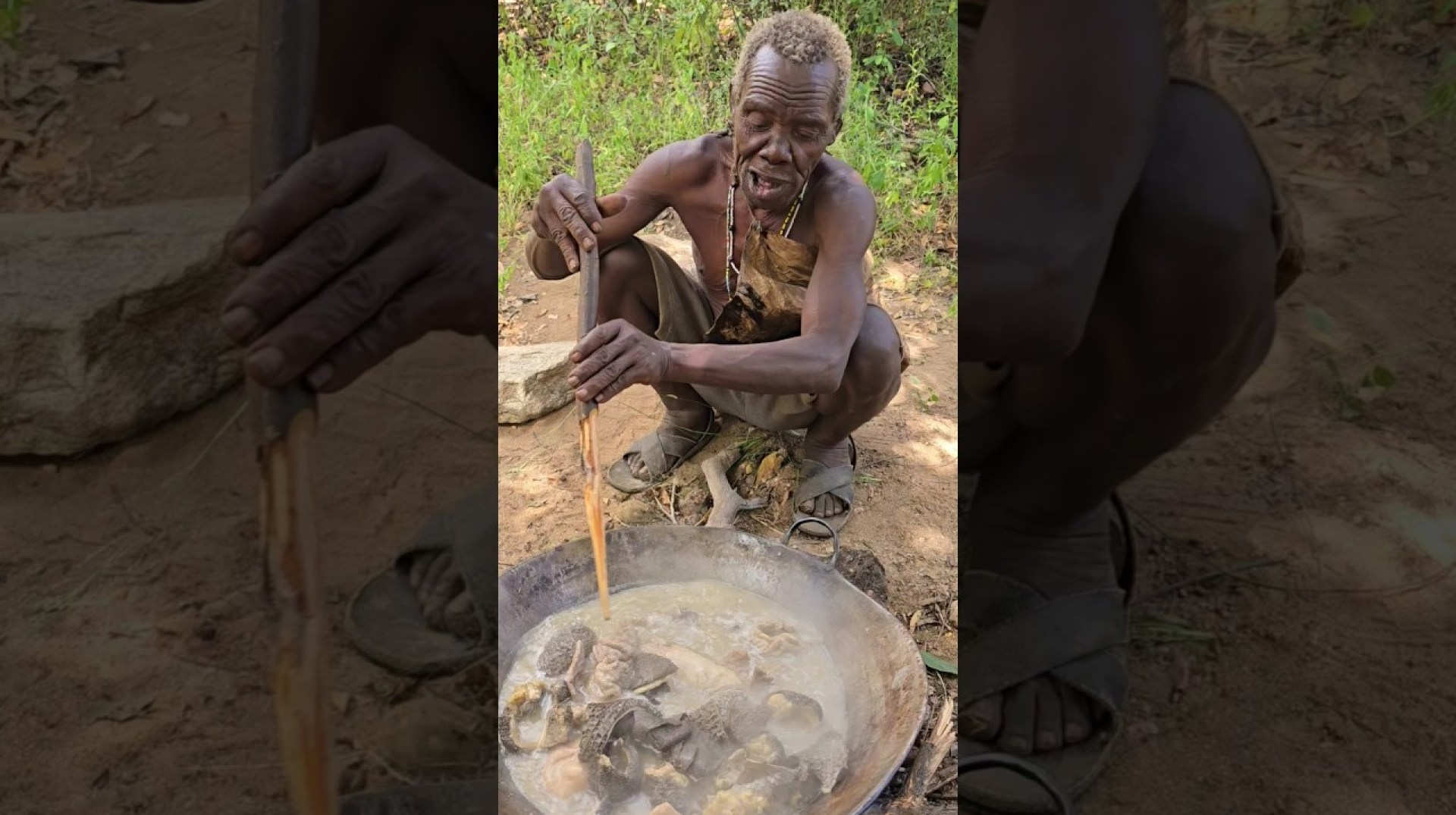 breakfast time in the bushmen land #chaaba #dudukwe #hadzabetribe #wildlife #africancrazylife #fyp breakfast time in the bushmen land #chaaba #dudukwe #hadzabetribe #wildlife #africancrazylife #fyp