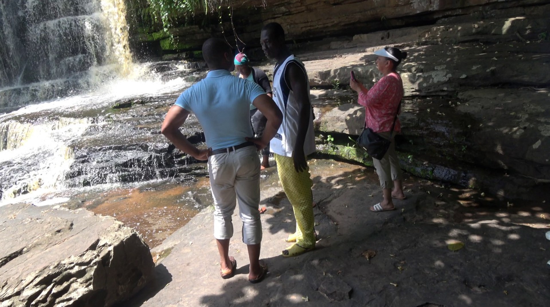 Hiking View of Fuller Waterfalls – Ghana Tour May 2017 Hiking View of Fuller Waterfalls – Ghana Tour May 2017