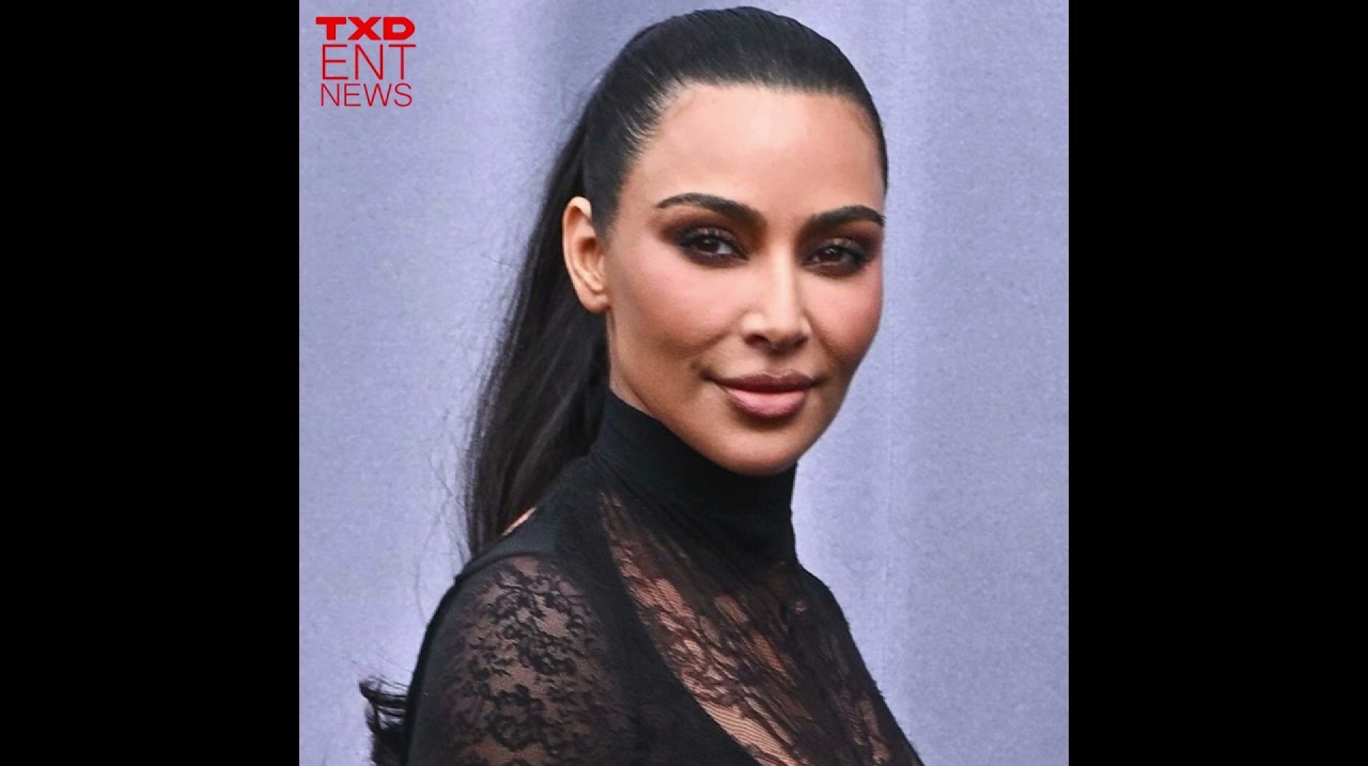 Kim Kardashian Channels Morticia Addams at Paris Fashion Week Kim Kardashian Channels Morticia Addams at Paris Fashion Week