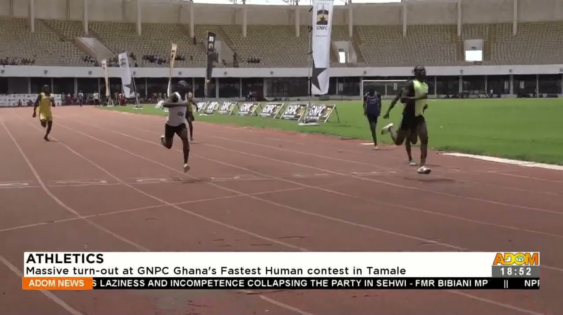 Athletics: Massive turnout at GNPC Ghana’s Fastest Human contest in Tamale (6-6-22) Athletics: Massive turnout at GNPC Ghana’s Fastest Human contest in Tamale (6-6-22)