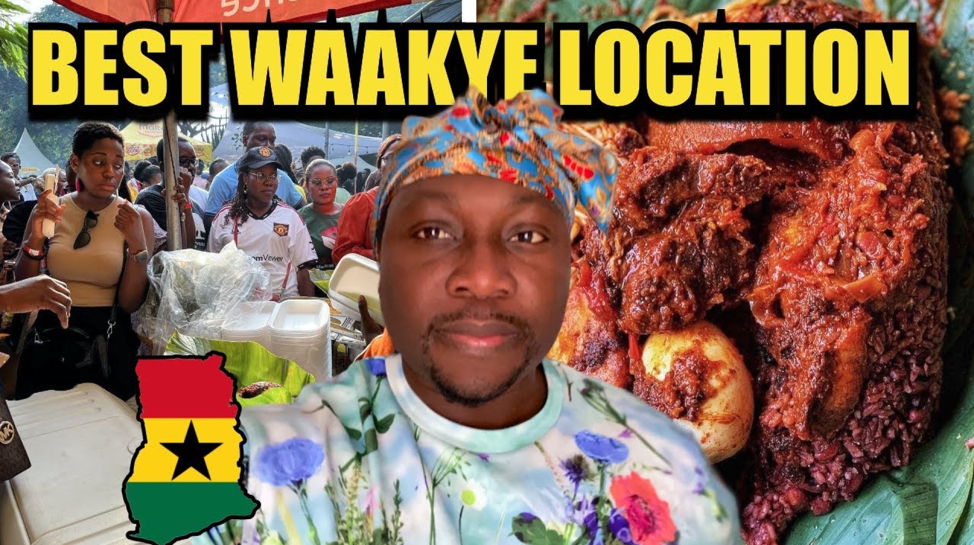 BEST WAAKYE JOINT In East Legon Accra GHANA | Foods | Ghana Food Travel Guide BEST WAAKYE JOINT In East Legon Accra GHANA | Foods | Ghana Food Travel Guide