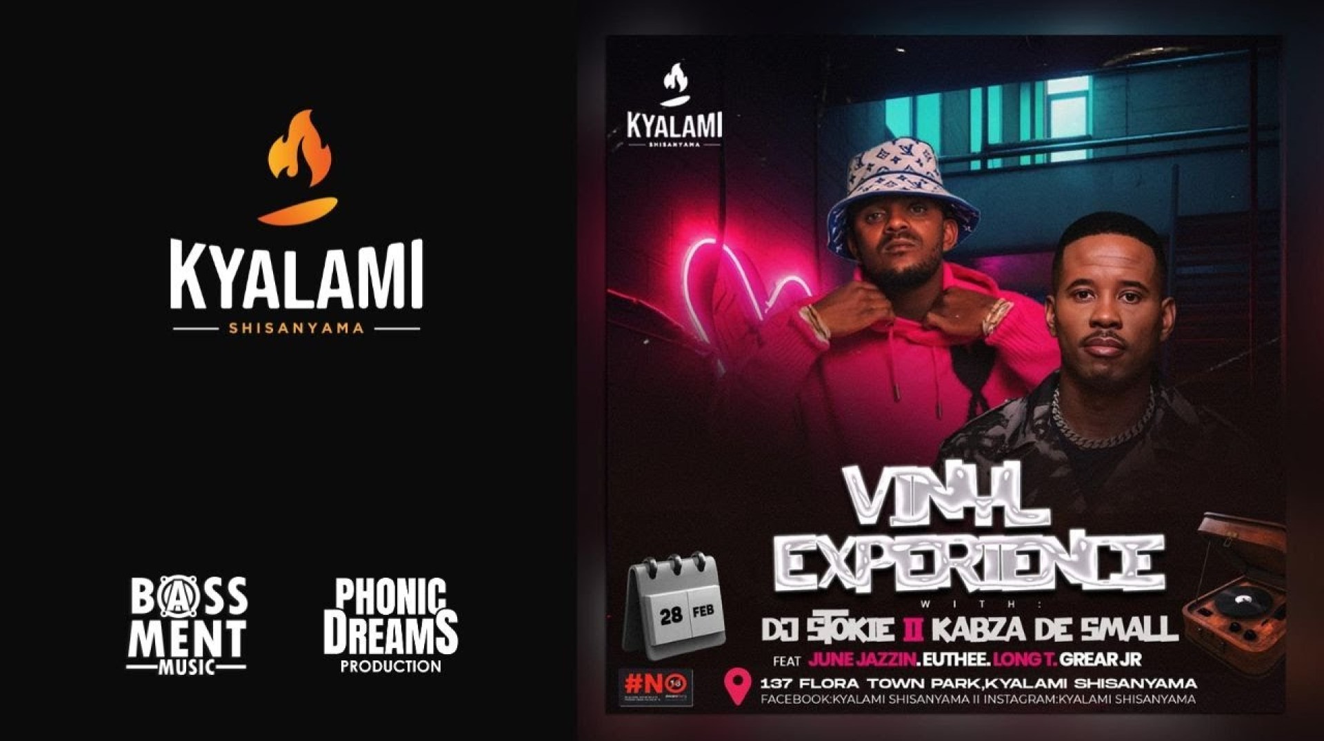 KABZA DE SMALL , LIVE – VINYL EXPERIENCE RESIDENCY KABZA DE SMALL , LIVE – VINYL EXPERIENCE RESIDENCY