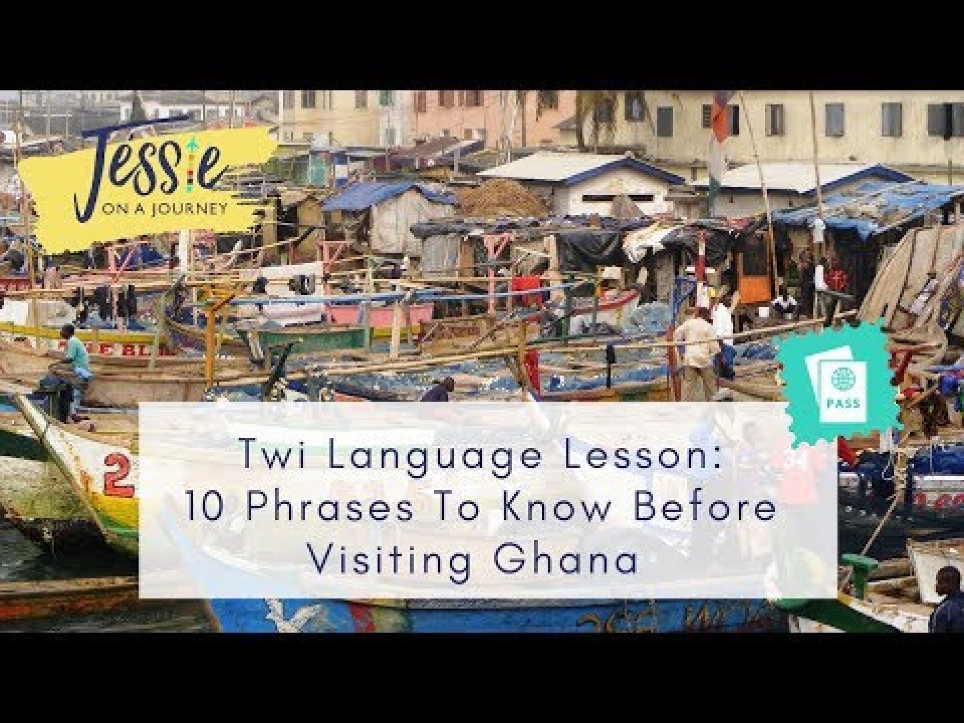 Twi Language Lesson: 10 Phrases To Know Before Visiting Ghana Twi Language Lesson: 10 Phrases To Know Before Visiting Ghana