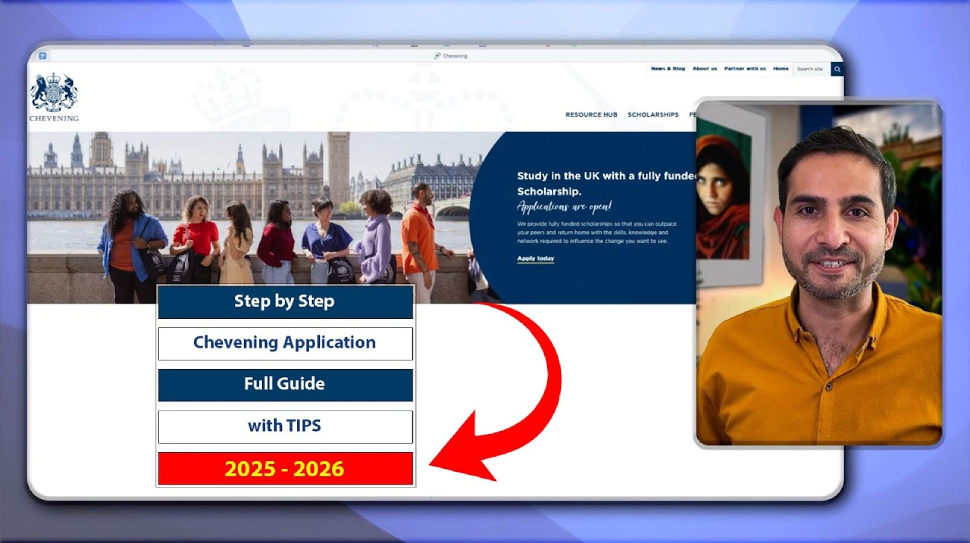 How To Fill The Chevening Scholarship Application 2025 | Step by Step Guide How To Fill The Chevening Scholarship Application 2025 | Step by Step Guide
