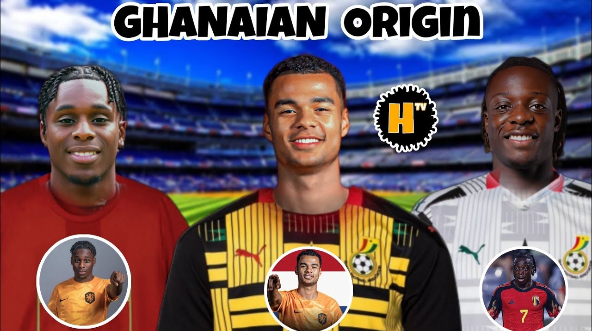 10 GHANAIAN ORIGIN FOOTBALLERS PLAYING FOR EUROPEAN COUNTRIES. 10 GHANAIAN ORIGIN FOOTBALLERS PLAYING FOR EUROPEAN COUNTRIES.