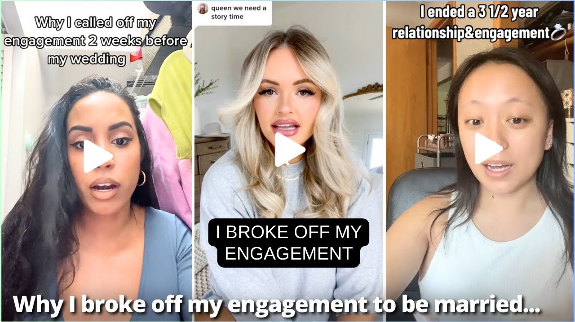 Why Women Decided to Call Off Their Engagement | TikTok Compilation Why Women Decided to Call Off Their Engagement | TikTok Compilation