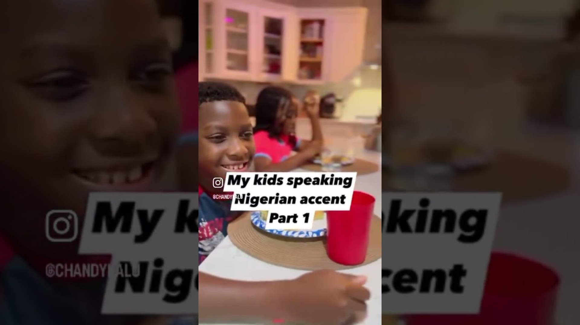 Our American Born Kids speaking Nigerian Accent Part 1 Our American Born Kids speaking Nigerian Accent Part 1