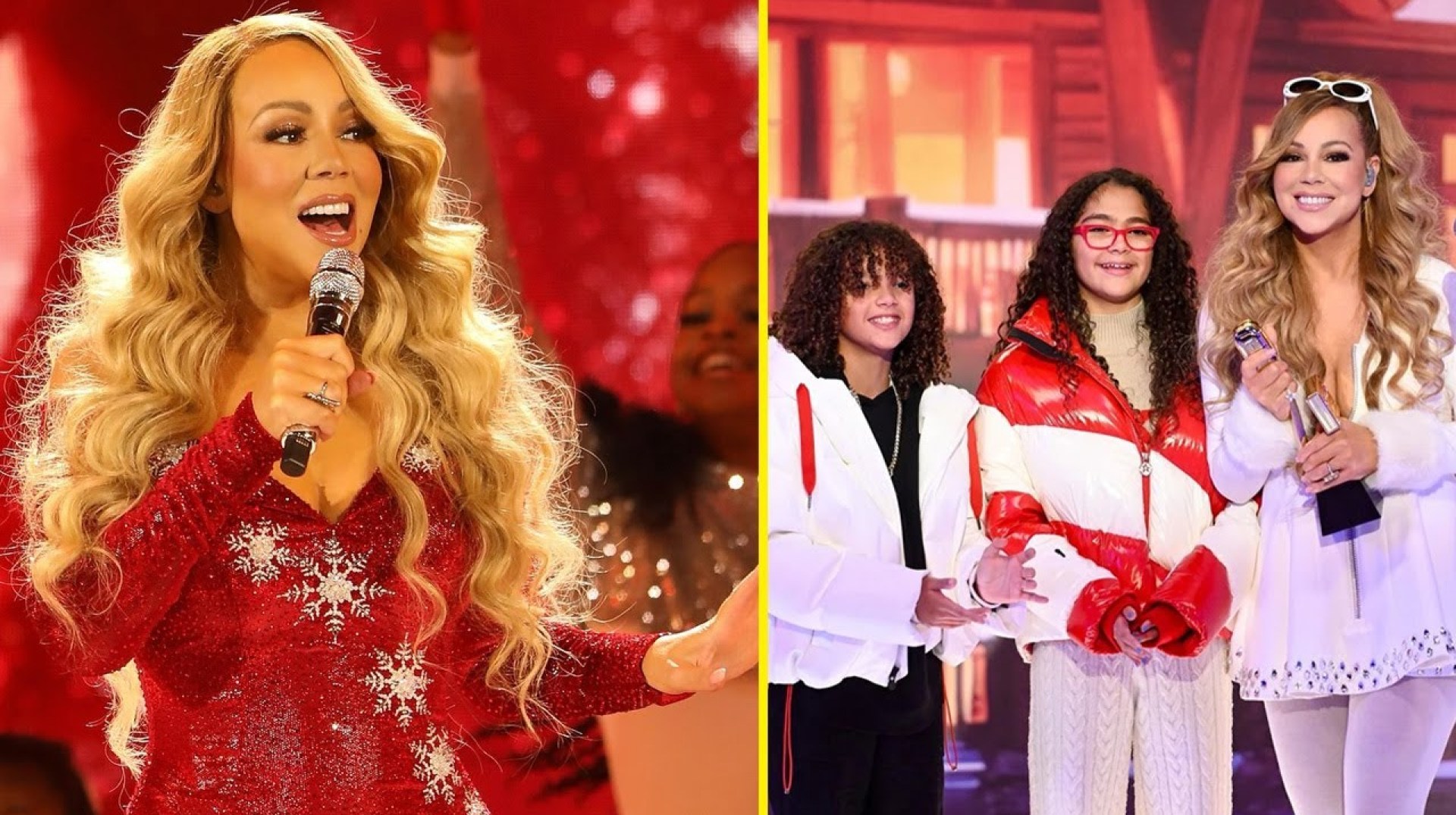 Mariah Carey's Twins Join Her Mom At Festive Performance Bring Christmas Cheer With Music And Dance Mariah Carey's Twins Join Her Mom At Festive Performance Bring Christmas Cheer With Music And Dance